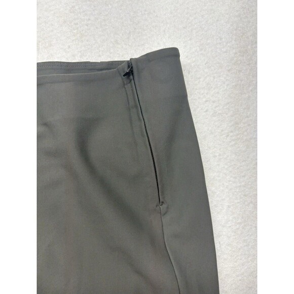 Athleta Madison Moto Tight Leggings Womens 6 Gray Stretch Side Zip Ribbed Pant - Picture 3 of 6